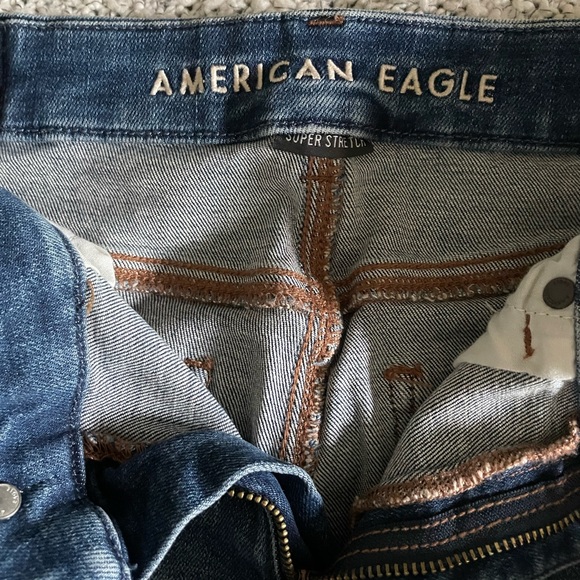 American eagle outfitters Curvy super stretch high rise jeggings size 4 short - Picture 8 of 10